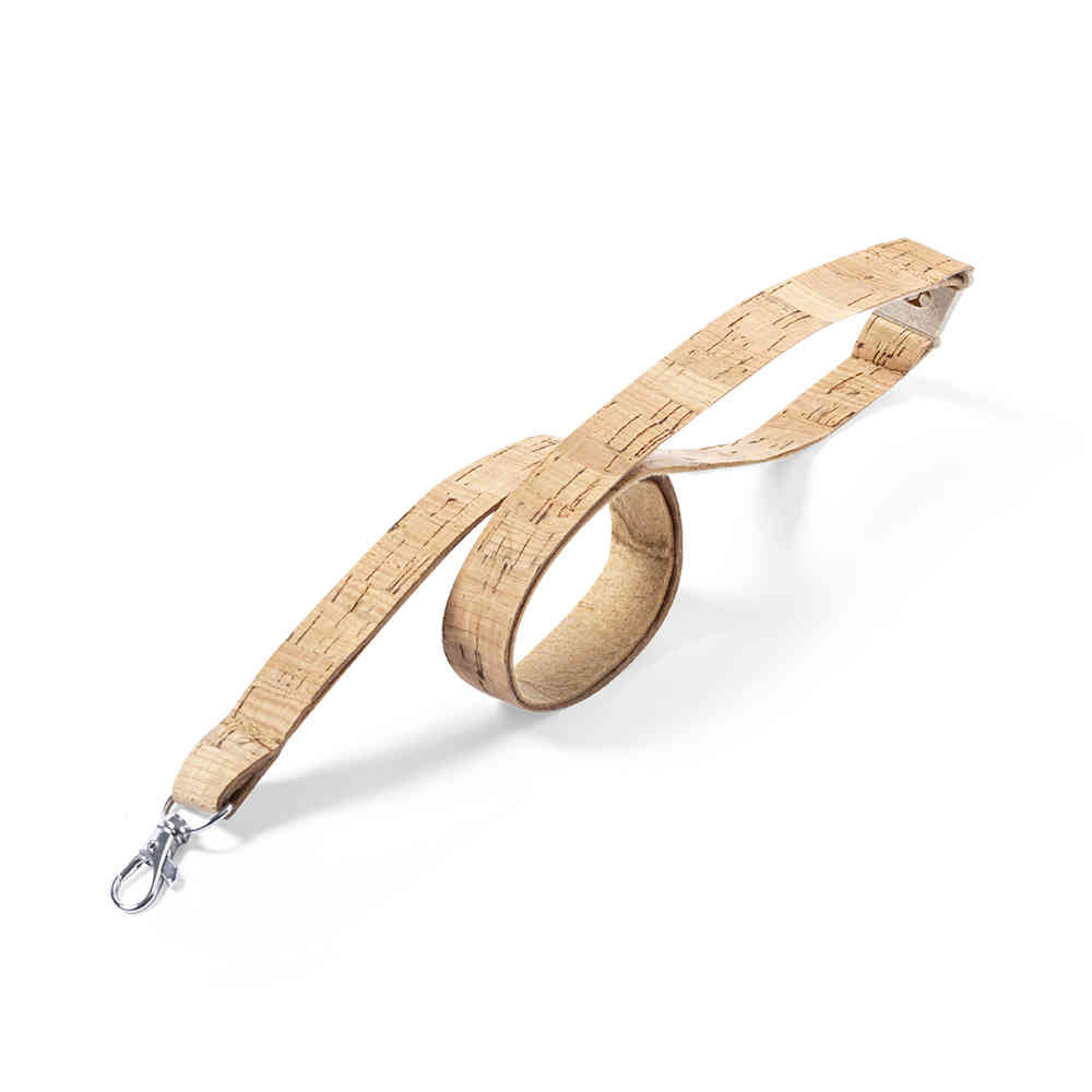 Lanyard van kurk | Eco relatiegeschenk